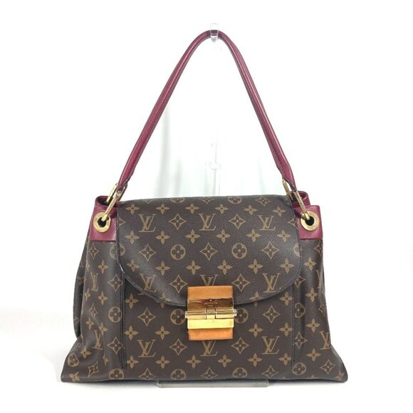 LOUIS VUITTON Brown Monogram Shoulder Bag - Picture 1 of 16
